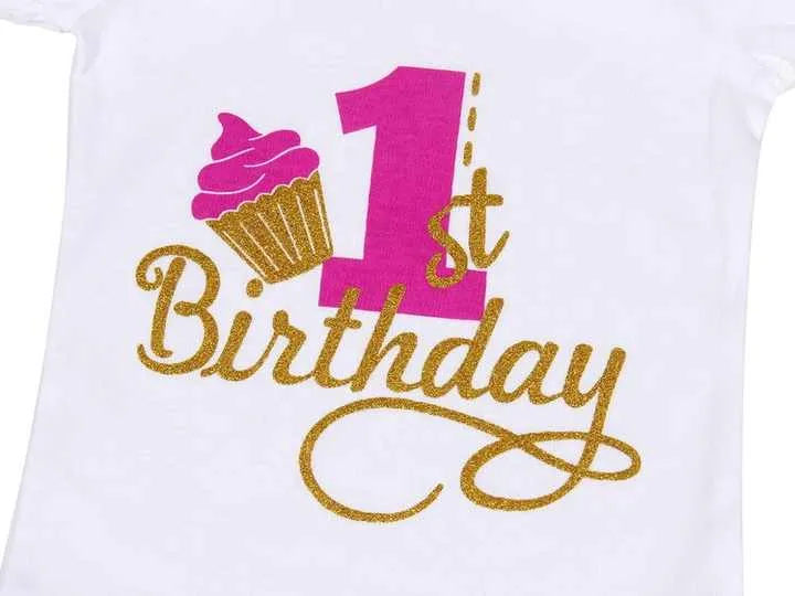 Baby Girl First 1st Birthday Party-فساتين توتو لحفلات