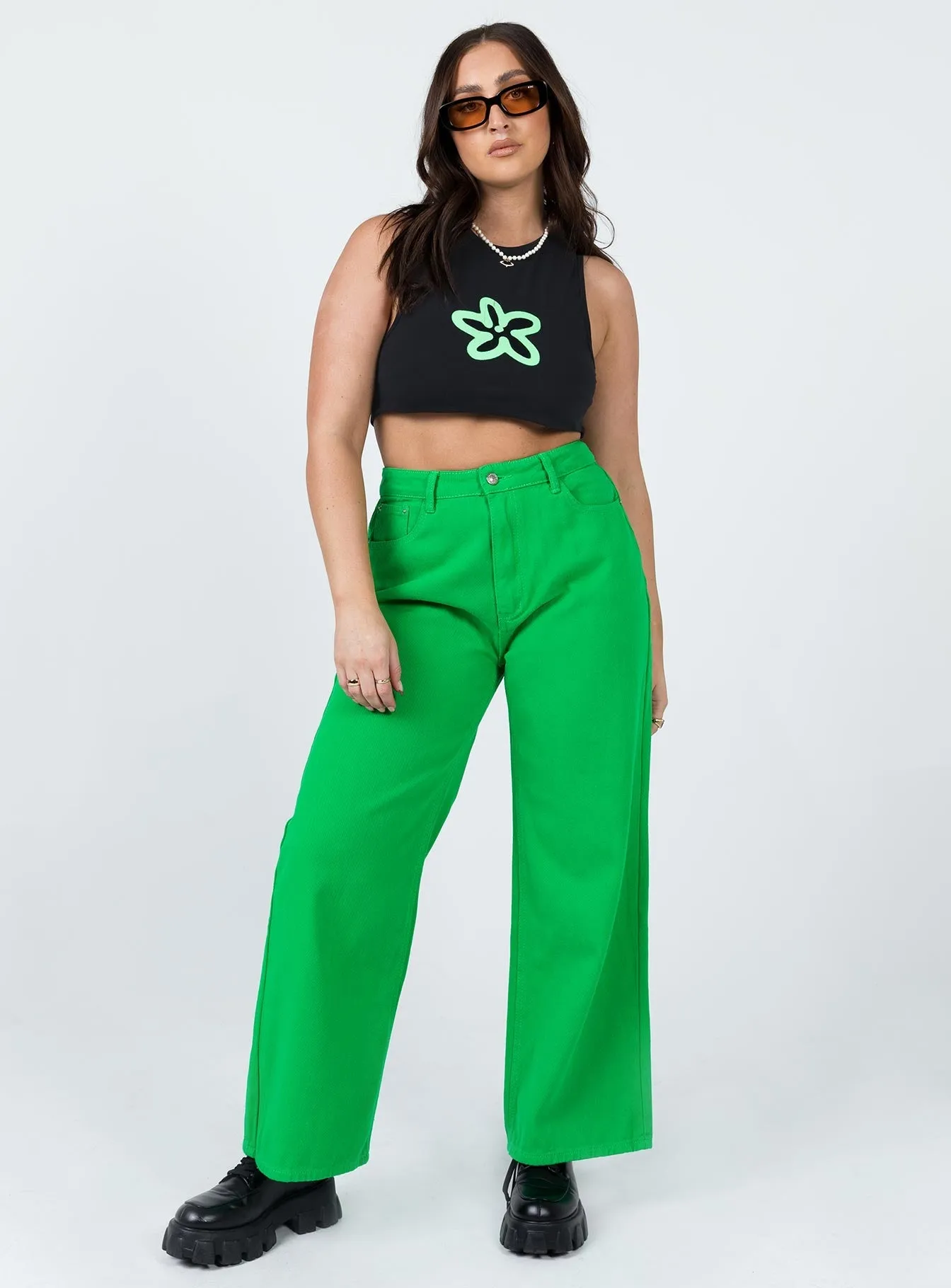 Denver Denim Jeans Green
