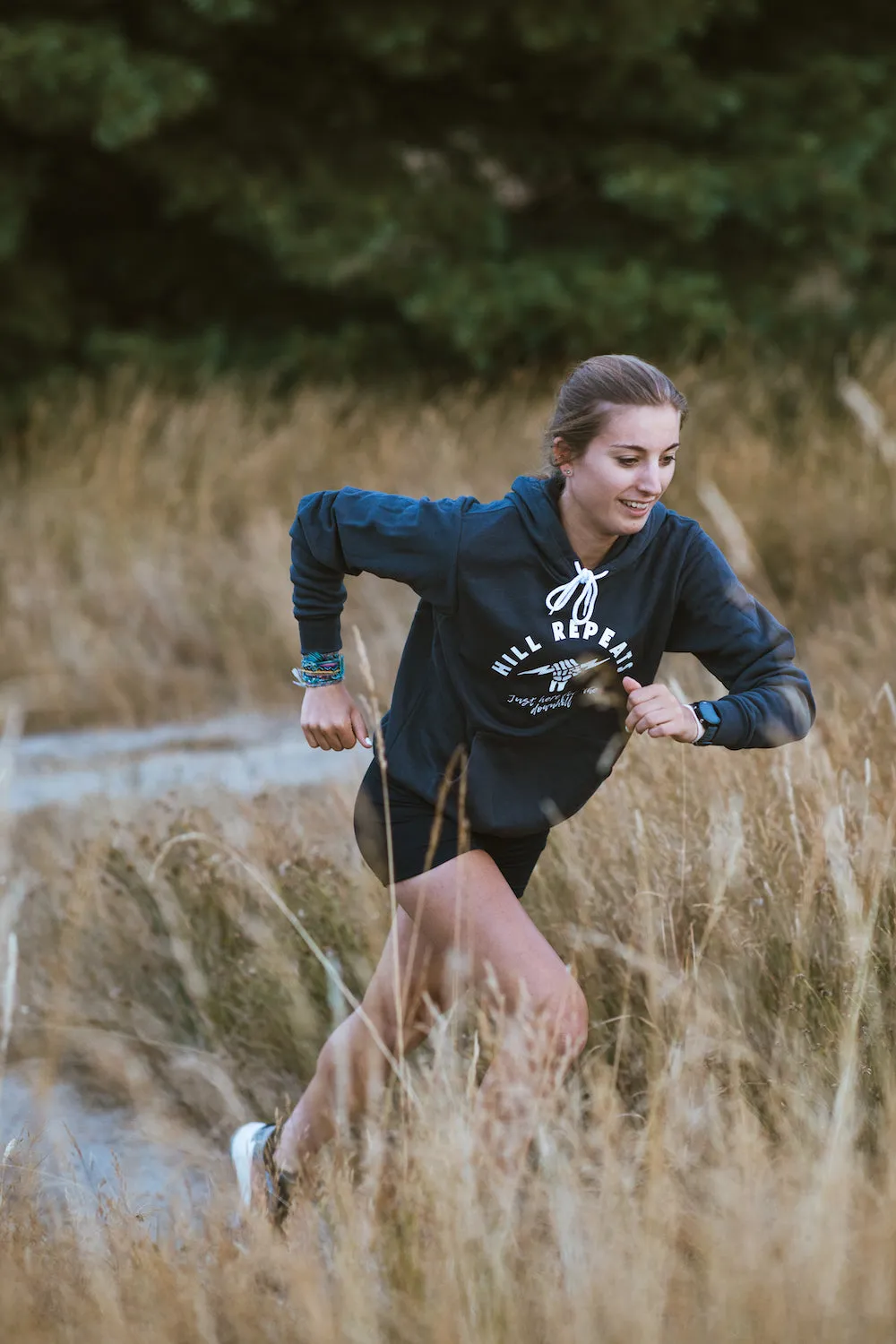 Hill Repeats Hoodie Sweatshirt