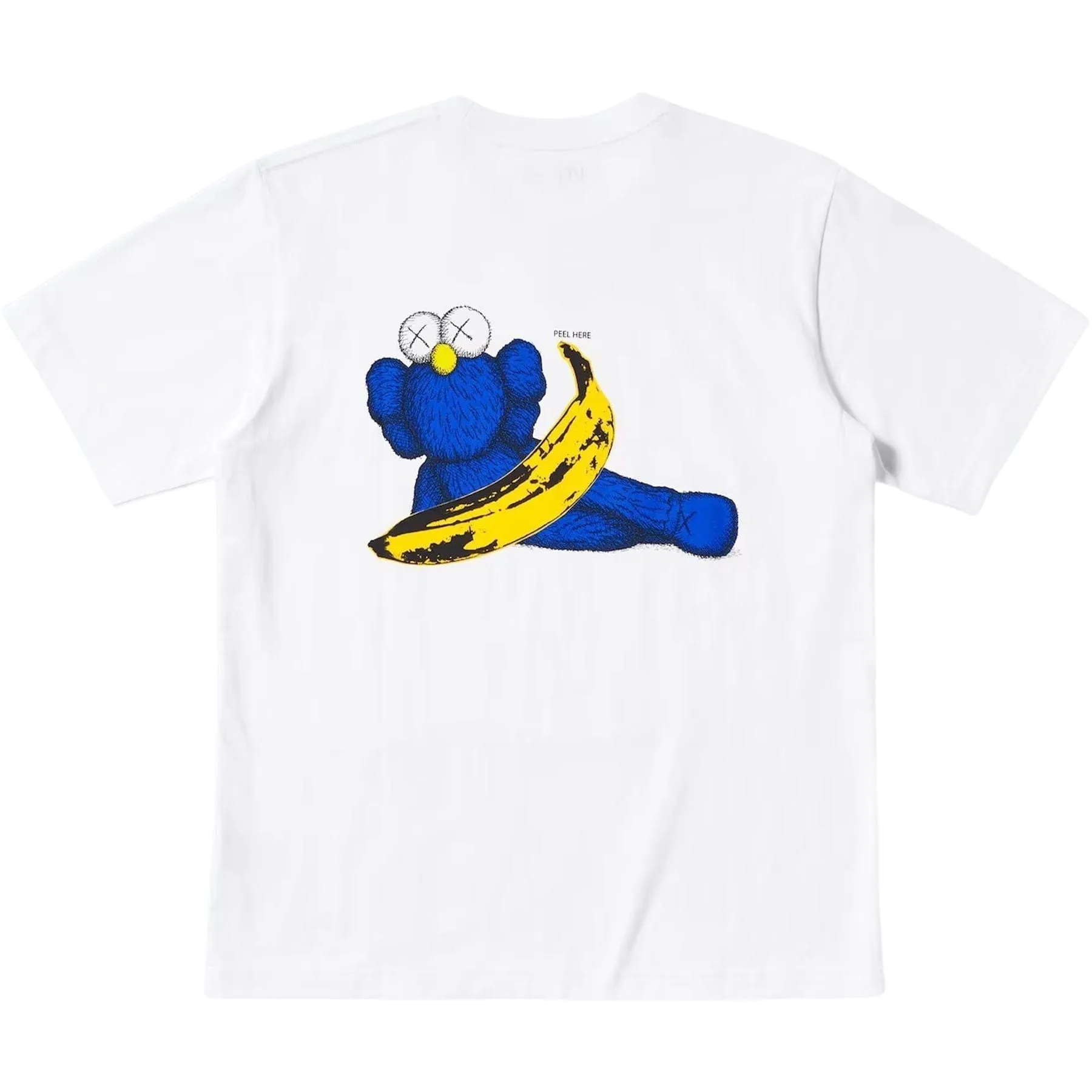 KAWS x Warhol UNIQLO UT Graphic T-Shirt 'White Blue'