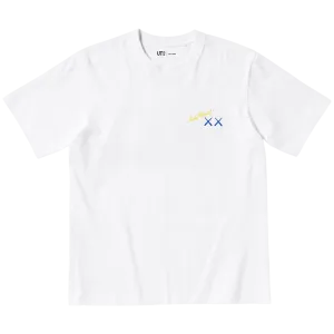 KAWS x Warhol UNIQLO UT Graphic T-Shirt 'White Blue'