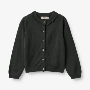 Knit Cardigan Amy - black coal