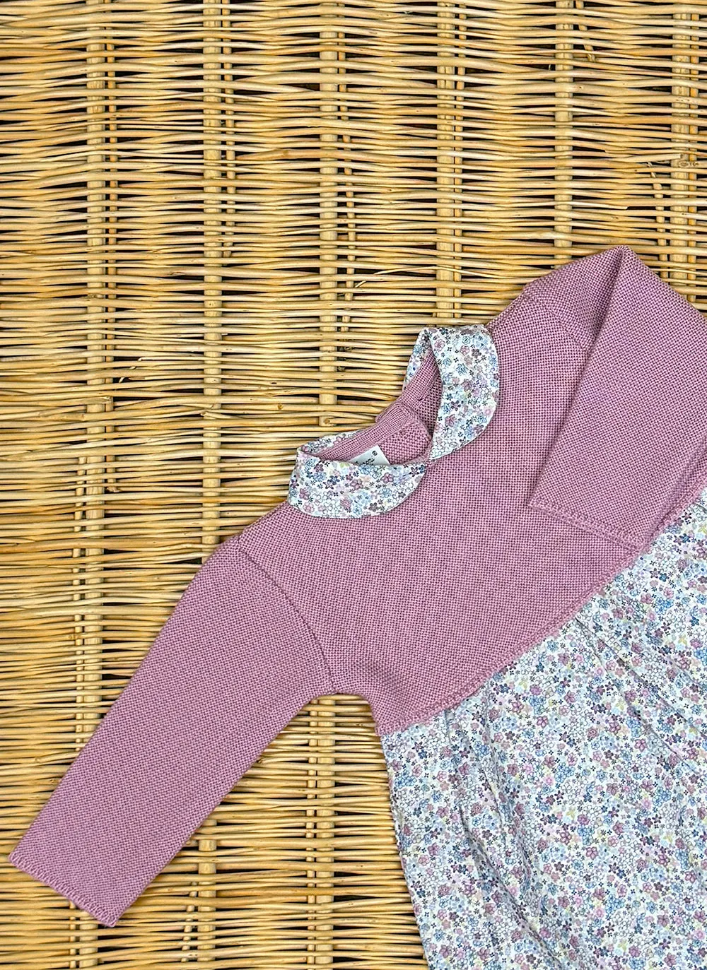 Knitted Flowers Dress