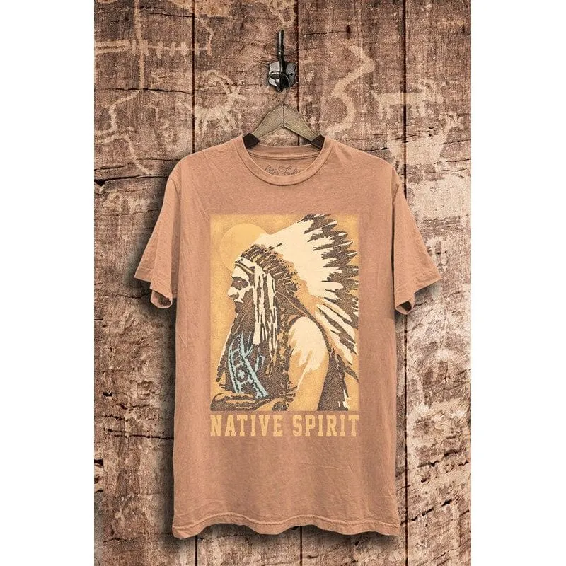 Native Spirit Graphic Top