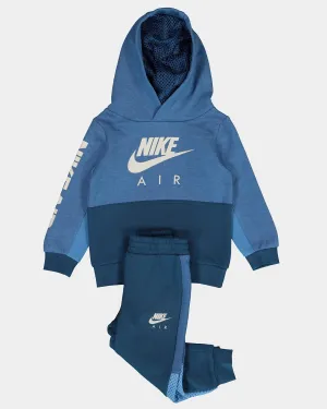 Nike Kids' Sportswear Nike Air Pullover and Pants Set Dark Marina Blue