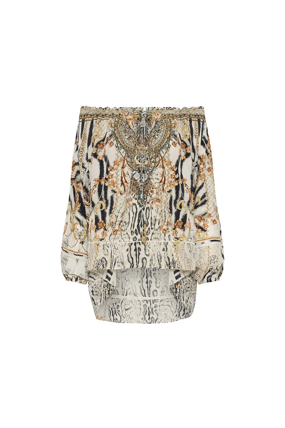 OFF THE SHOULDER BLOUSE GATES OF GLORY