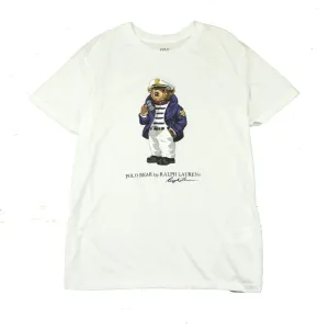 POLO RALPH LAUREN SEA CAPTAIN BEAR TEE (S)  (S)