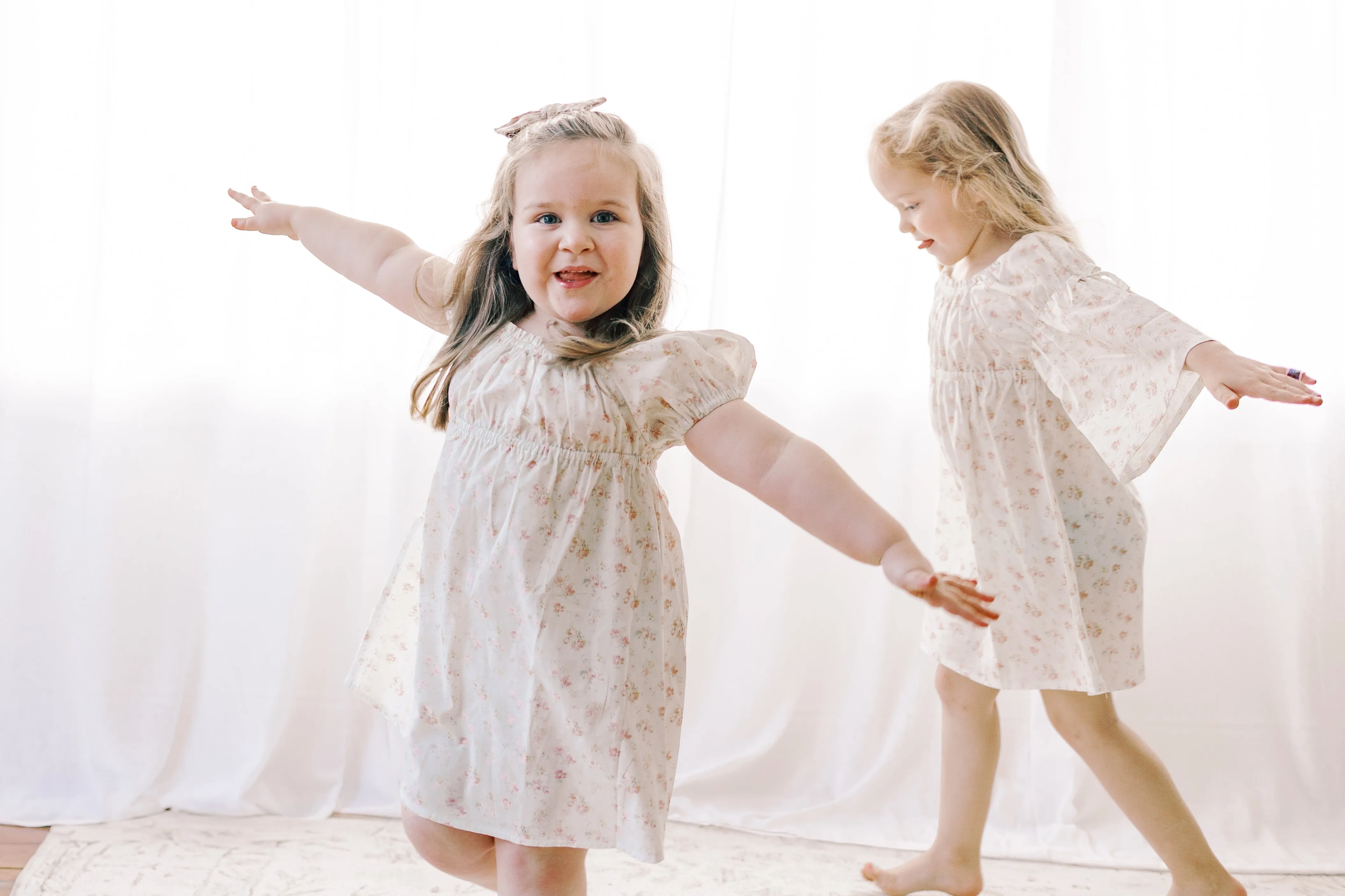The Kennedi Dress- Heirloom Garden| Short Sleeve