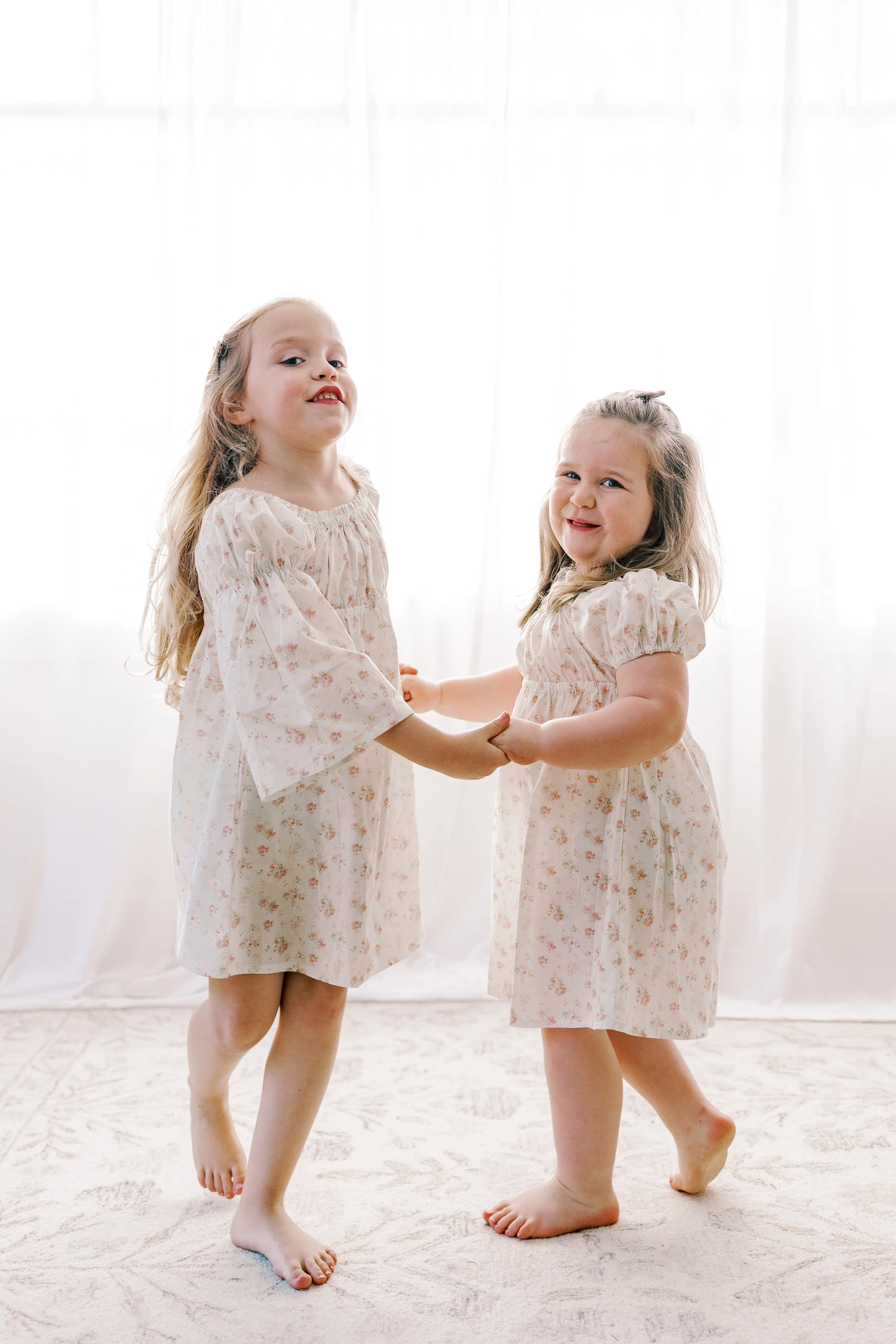 The Kennedi Dress- Heirloom Garden| Short Sleeve