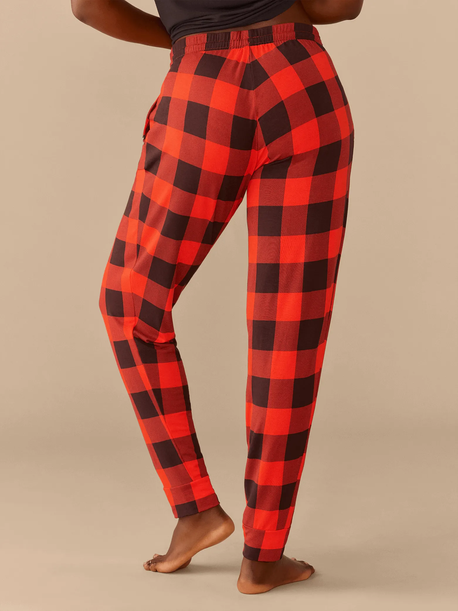 Women's Modal Jogger | Buffalo Plaid