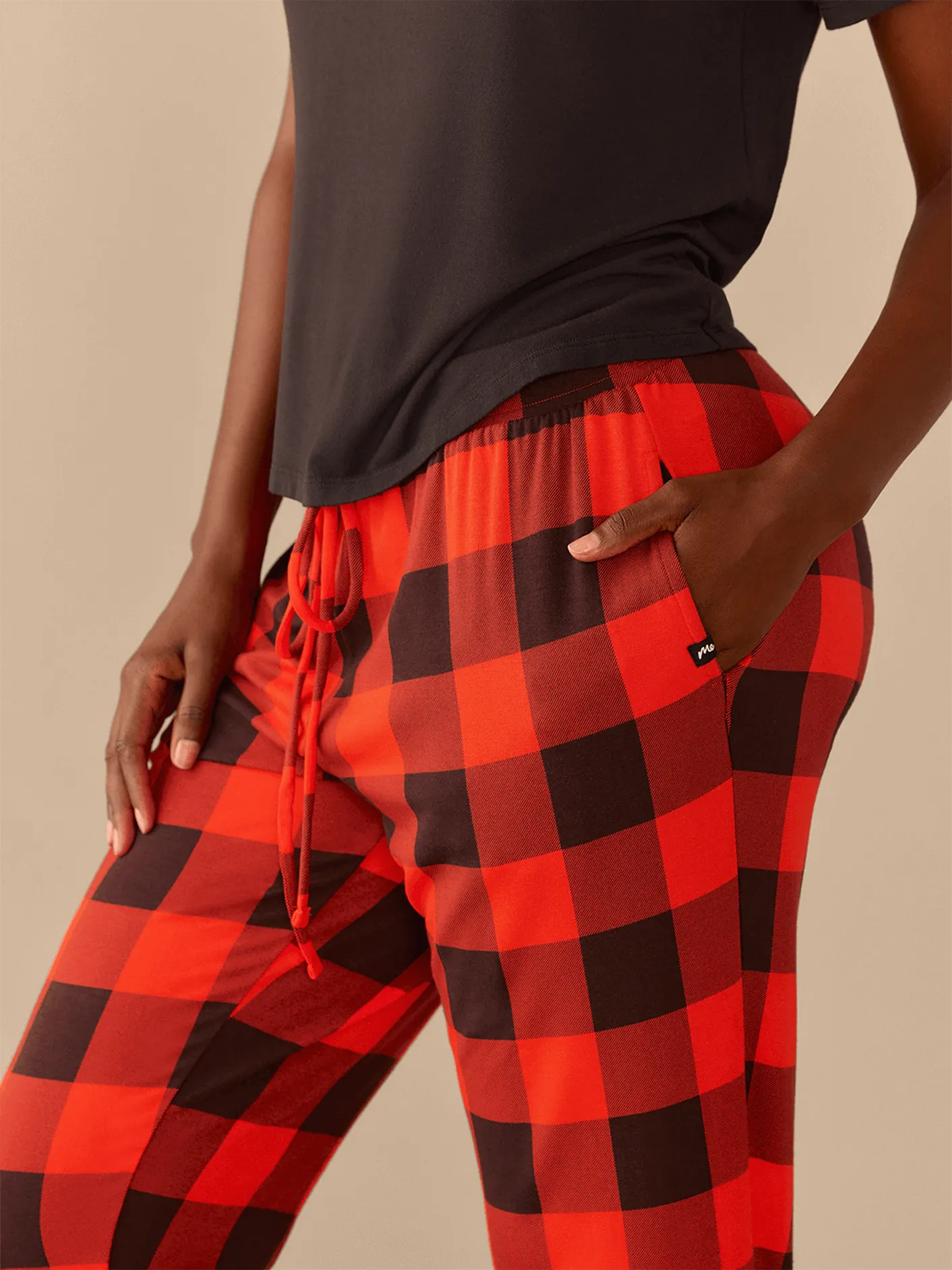 Women's Modal Jogger | Buffalo Plaid