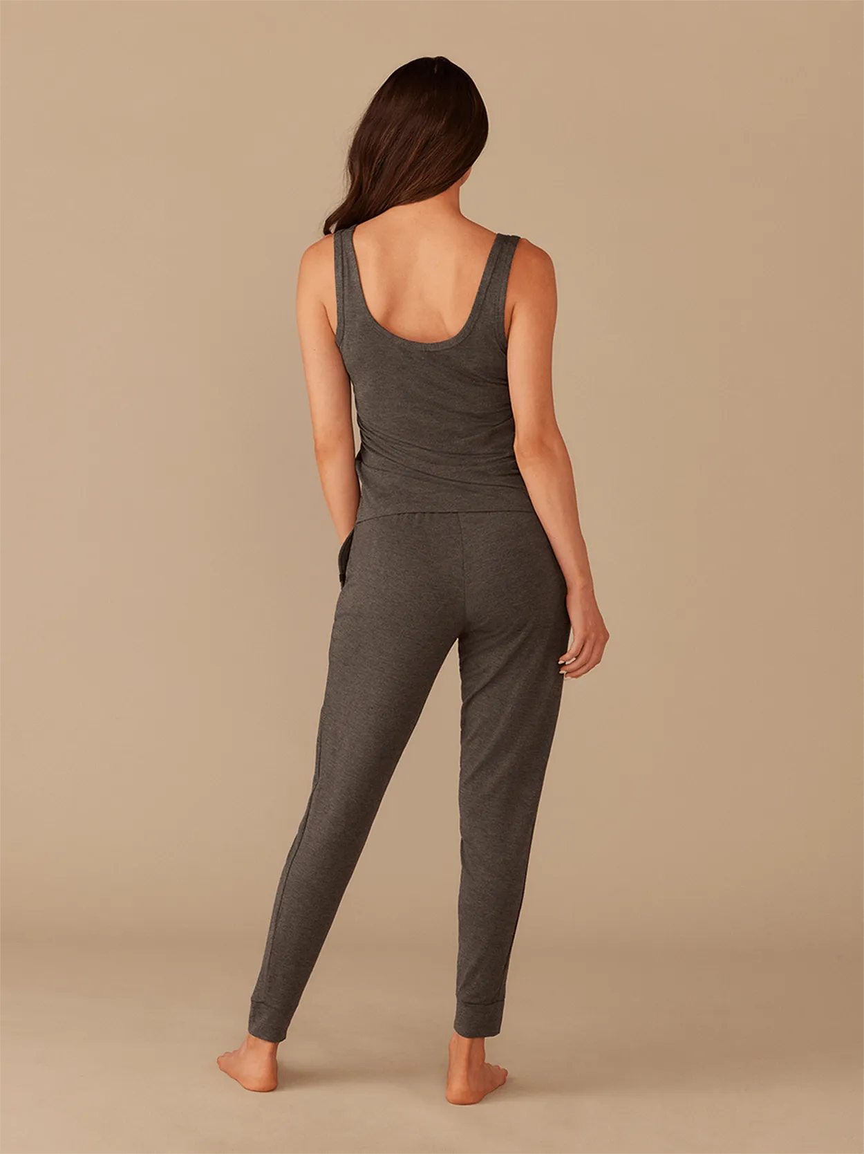 Women's Modal Jogger | Heather Charcoal