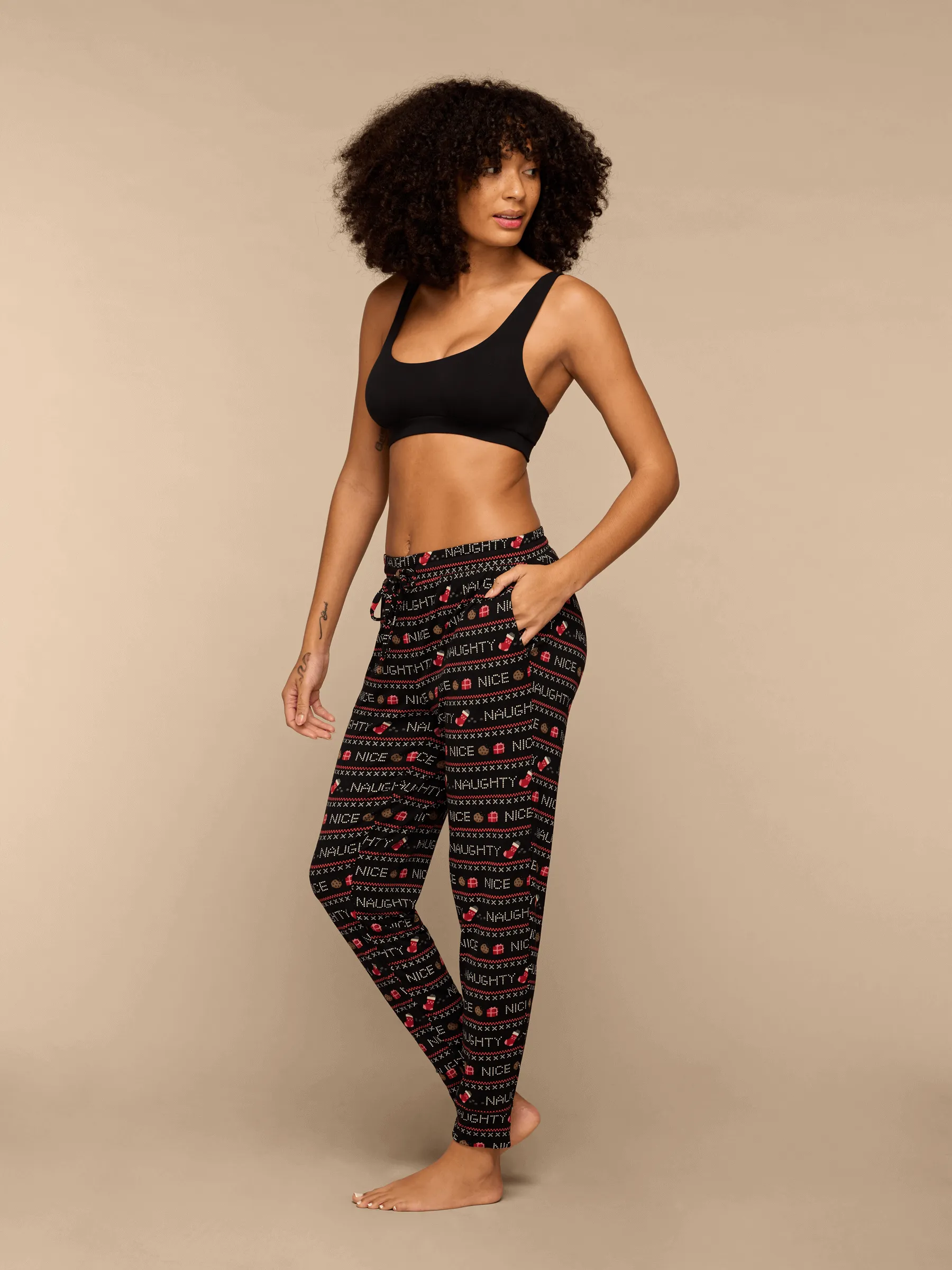 Women's Modal Jogger | Naughty or Nice